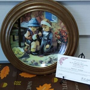 M.J. Hummel 'Tender Loving Care' Collector Plate